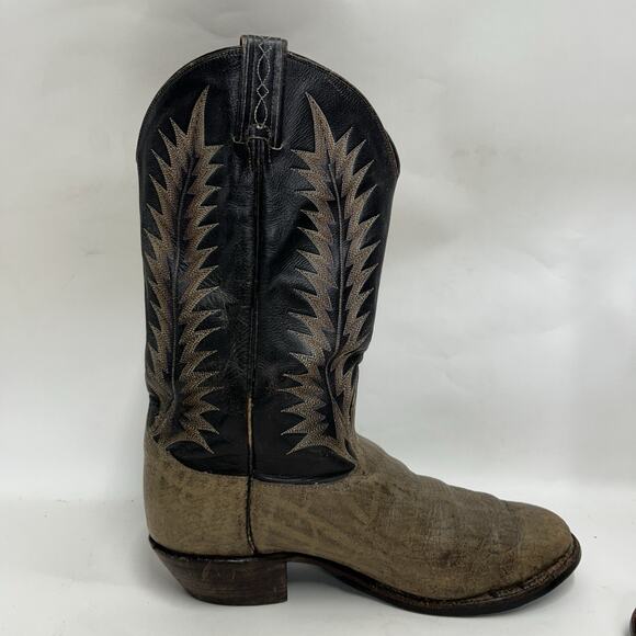 Vintage Tony Lama 8601 Gold Label Cowboy Boots \